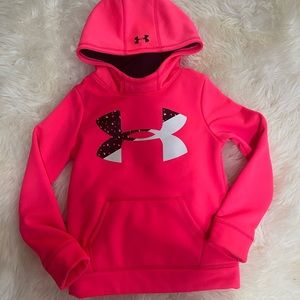 UA hoodie warm kids S size like new